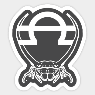 Zodiac Spiders : Libra Sticker